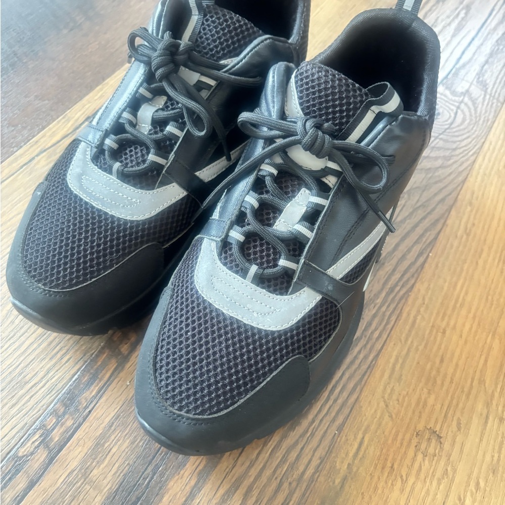 Mens Christian Dior b22 black/grey reflective size 12 - Picture 2 of 8